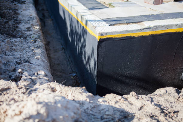 SJ Waterproofing Pros completing home waterproofing near Hanover, IN