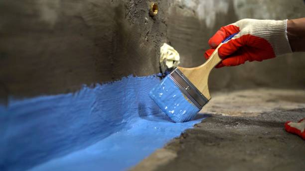 SJ Waterproofing Pros commercial waterproofing team near Hanover, IN